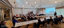 Kevätkokous 23.4.2025 ja samalla juhlittiin seuran 70-vuotista taivalta kakkukahvein.